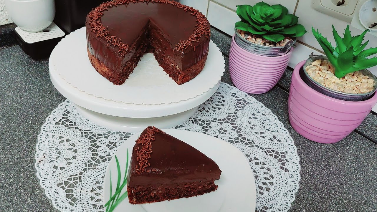 كيكة ببيضة واحدة وبكريمة منزلية رائعة تستحق التجربة