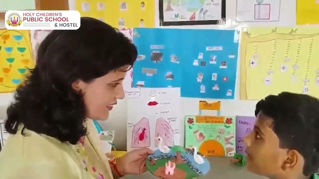 Holy School Summer Assignment Exhibition 2025 | Creative Student Projects on Display