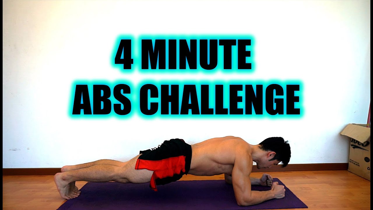 [Level 4] 4 min Abs Challenge!