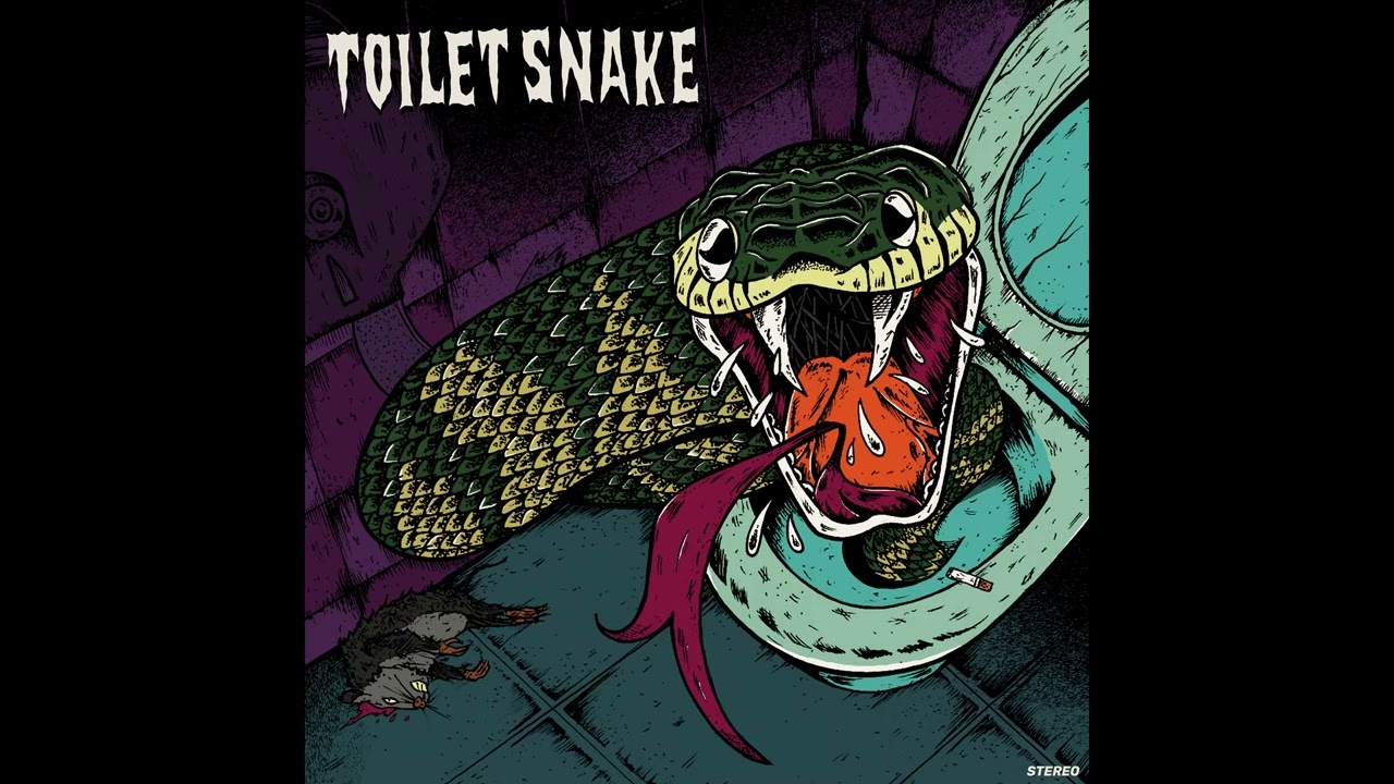 Toilet Snake - Toilet Snake (Re-released in a limited edition vinyl format via DHU Records)