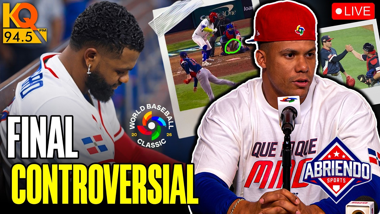 🔴EN VIVO: POLÉMICO FINAL EN EL CLÁSICO MUNDIAL DE BASEBALL ENTRE USA VS DOMINICANA