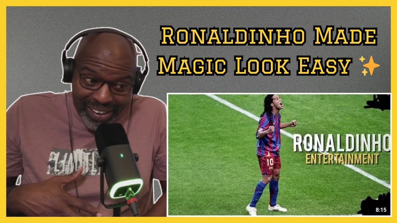 American Reacts to: Ronaldinho | Football’s Greatest Entertainment