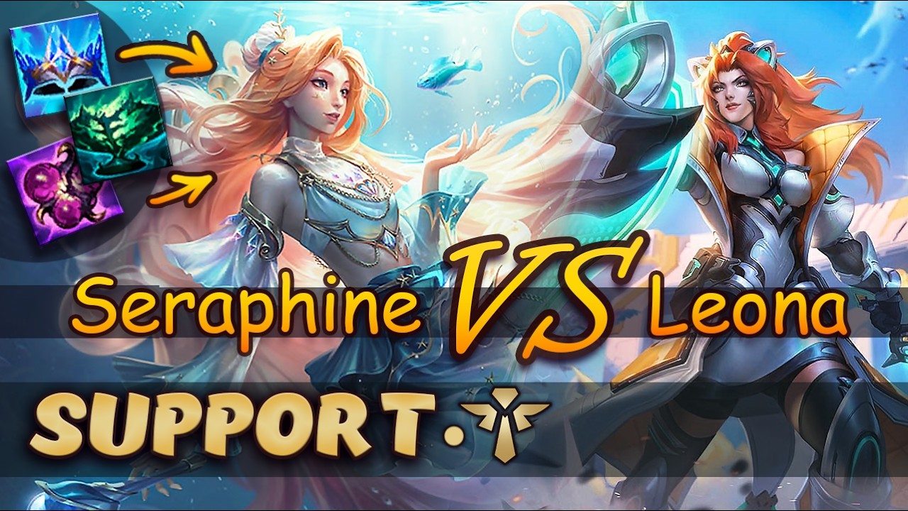 Seraphine & Miss Fortune vs Leona & Yunara | Support | Full game | League of Legends - patch 26.05