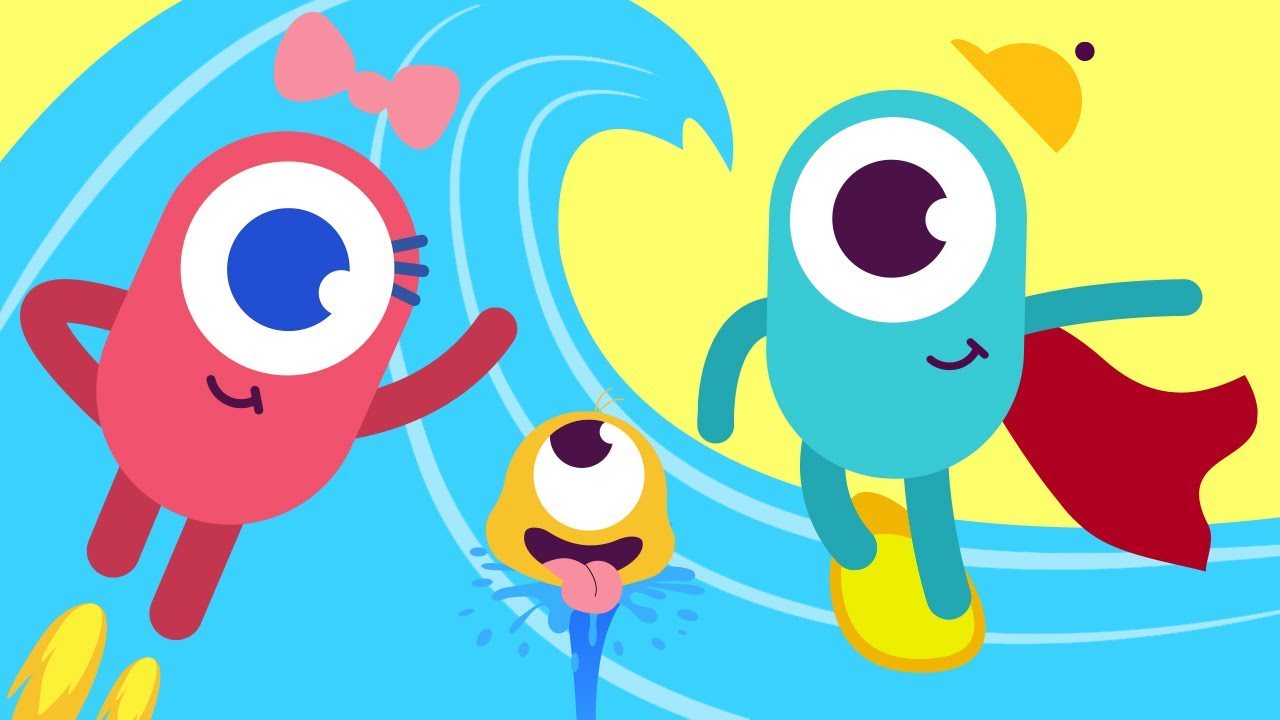Learning Colors for Kids Superhero | Wrong Heads Funny Cartoon for Children From The Color Monsters