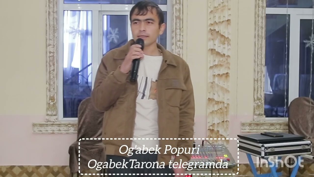 Og'abek Shonazarov Popuri / Огабек Шоназаров Попури Marjona tuyxona 12.12.2025