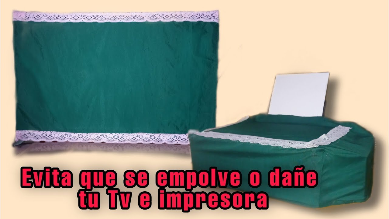 Cómo hacer un protector para tu plasma e impresora DIY