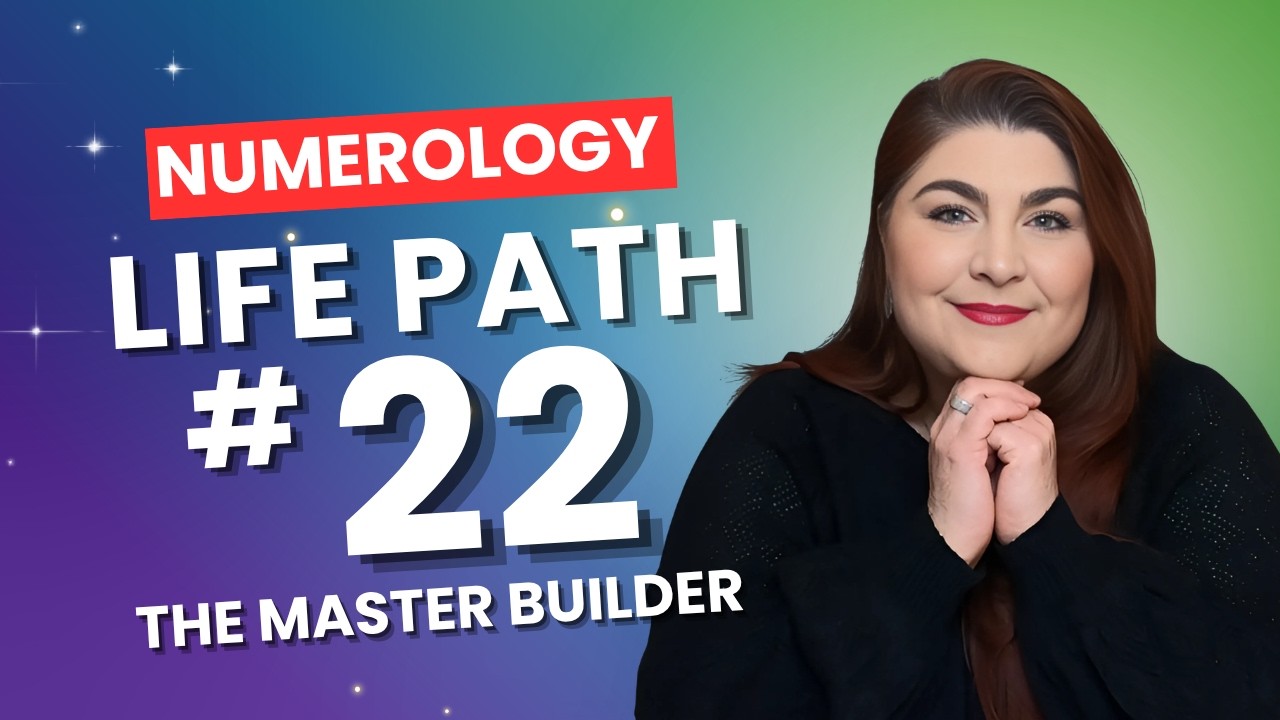 ✨ Life Path 22/4: The Most Powerful Number in Numerology The Master Builder 🔨🌟