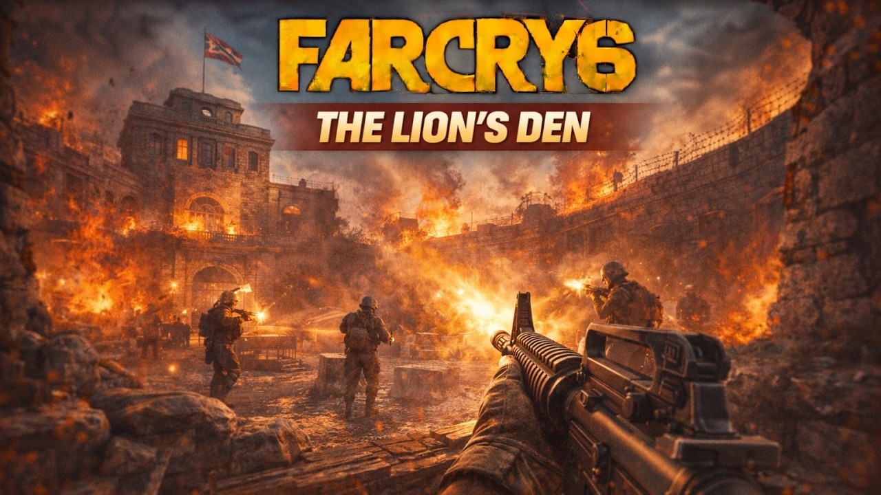 Far Cry 6 – The Lion’s Den | Full Mission Gameplay Walkthrough (PS5)