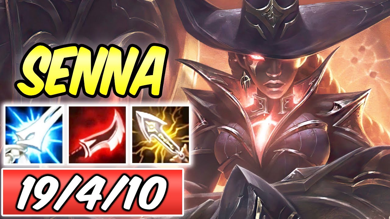 HIGH NOON SENNA MID MANAMUNE LETHALITY CRIT 111 Souls | Best Build & Runes | League of Legends | S10