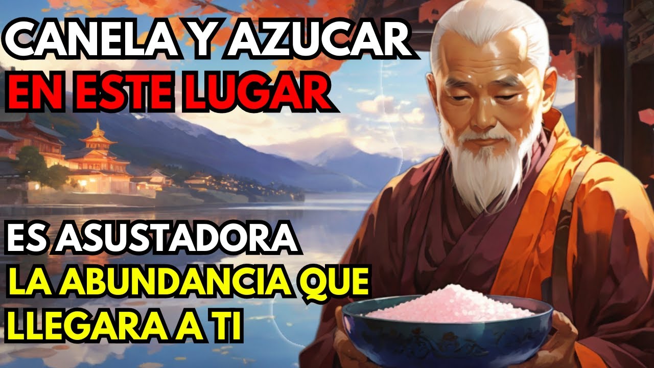 Pon Canela Y Azucar En Esta Parte Del Cuerpo, Y El Dinero Llegará Muy Rapido - Sabiduria Budista/Zen