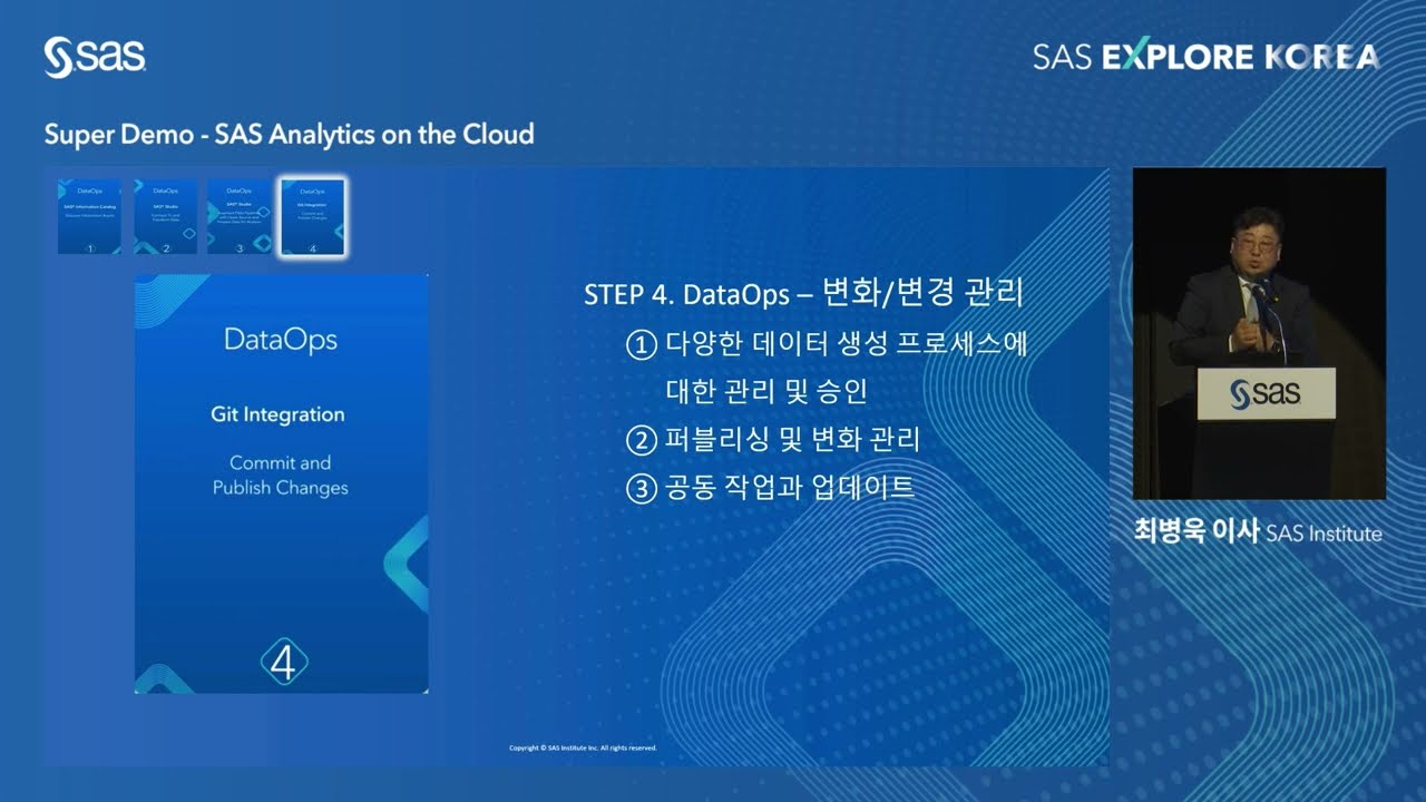 [SAS 코리아] SAS Explore Korea 2022 - Super Demo SAS Analytics on the Cloud