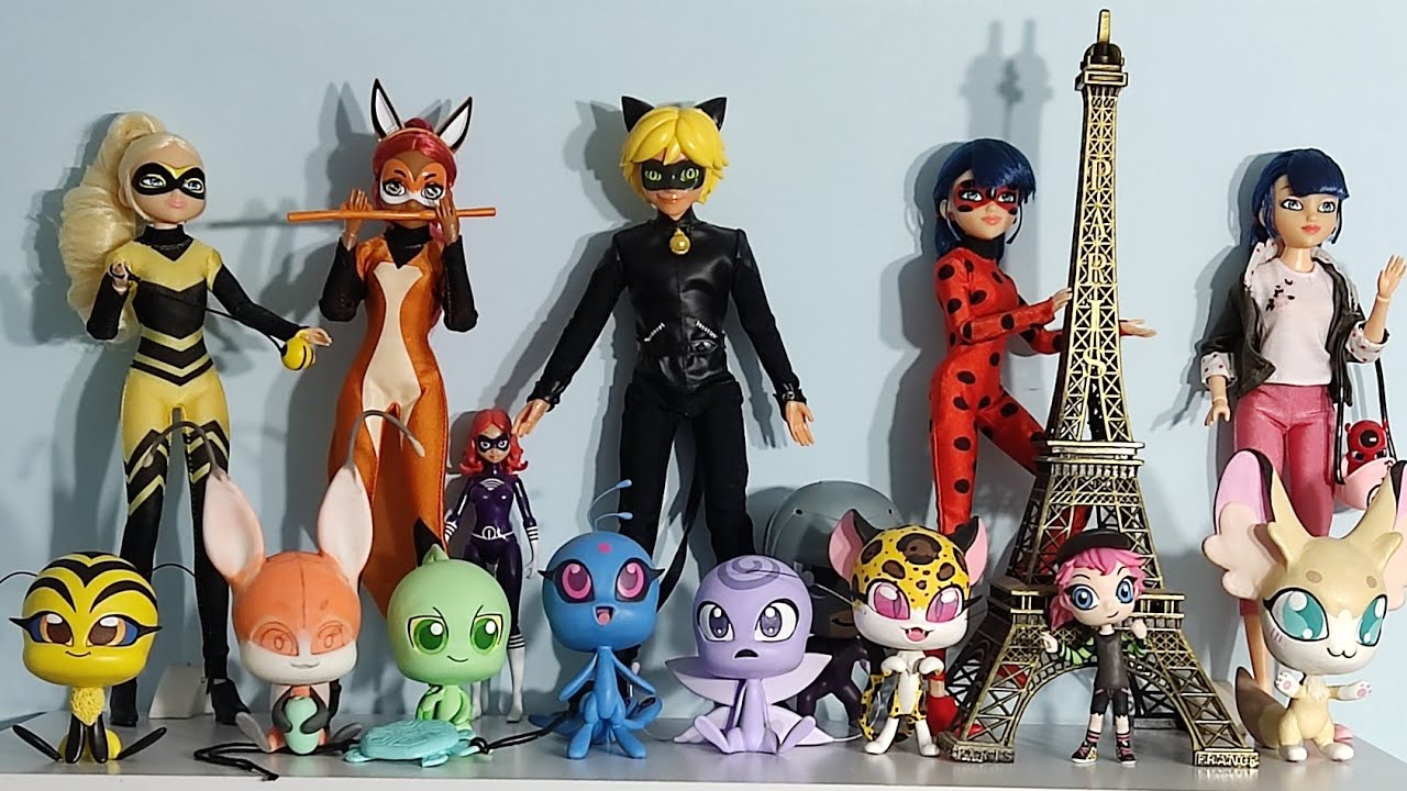 Bonecas oficiais de Miraculous Ladybug//Unsacoling e review