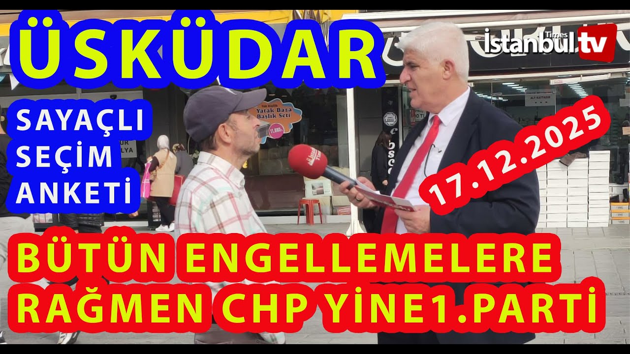(WITH A COUNTER) IF THERE WERE ELECTIONS TOMORROW, CHP WOULD STILL BE THE LEADING PARTY...