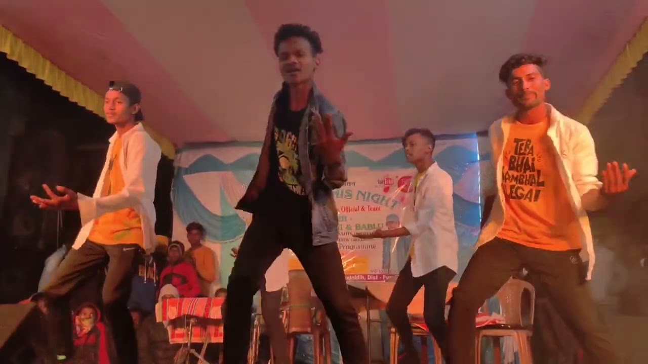 Deewana Deewana humke bonai dili purulia song dance program kush D Plus 2 Raju sahis night show