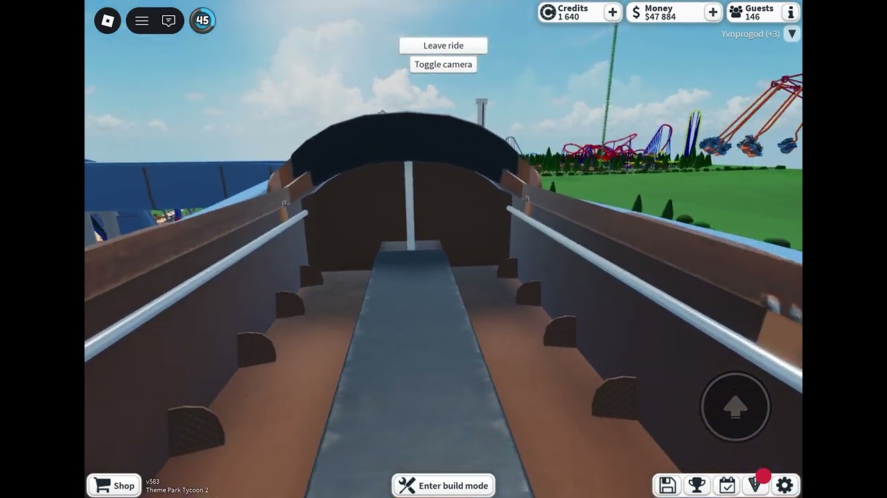Testing my new roller coaster rate it 0/10