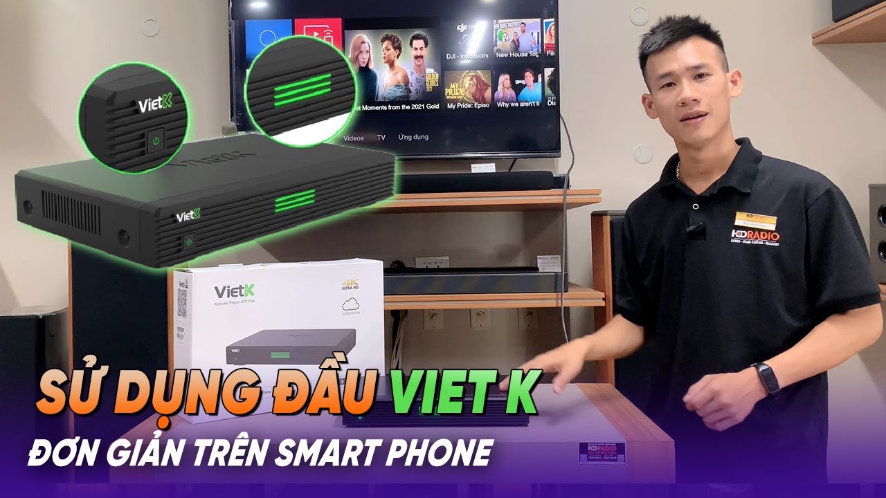 Hướng Dẫn Sử Dụng Đầu ViệtK Bằng Điện Thoại Cực Kì Đơn Giản