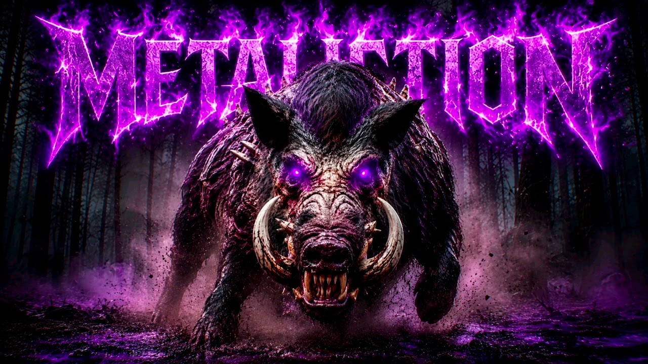 Metaliction &ndash; THE CHARGE  | Monster Heavy Metal | Dark Forest Beast | Brutal Riffs