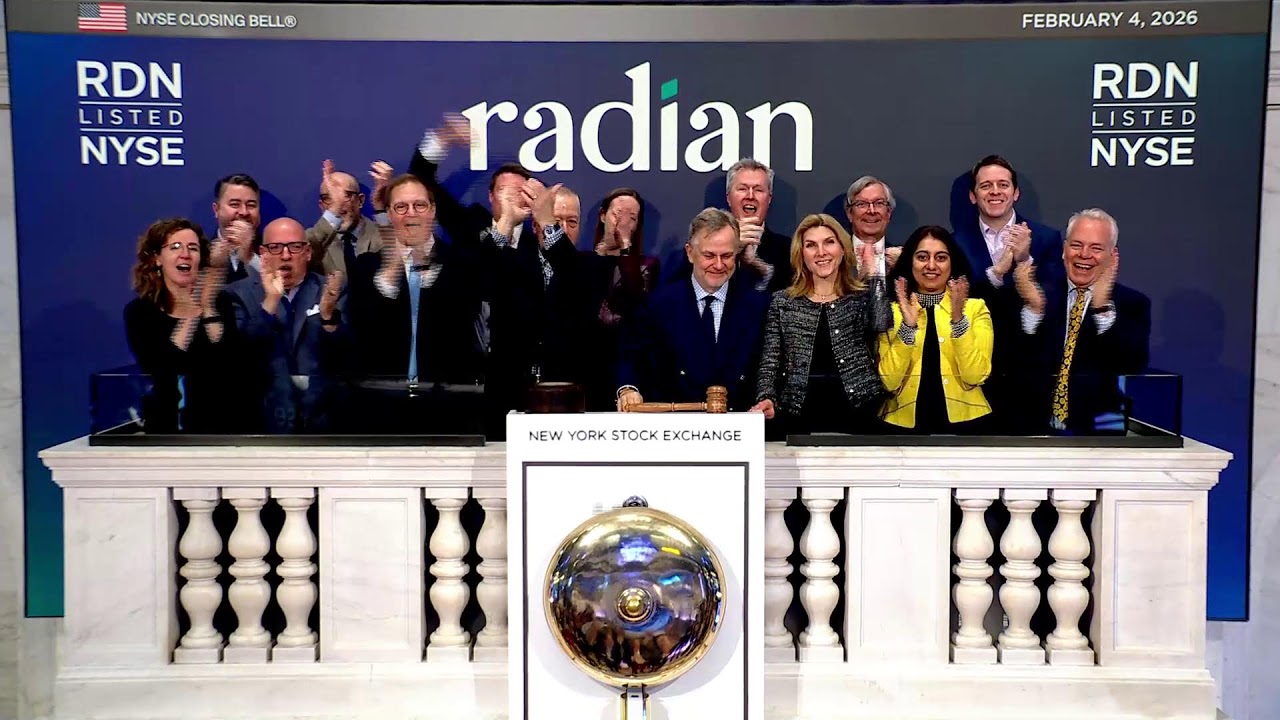 Radian Group Inc. (NYSE: RDN) Rings The Closing Bell&reg;