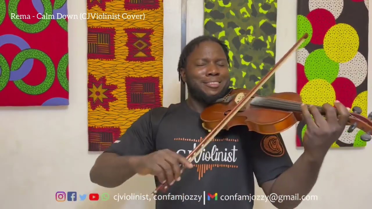 Rema - Calm Down (CJViolinist cover)