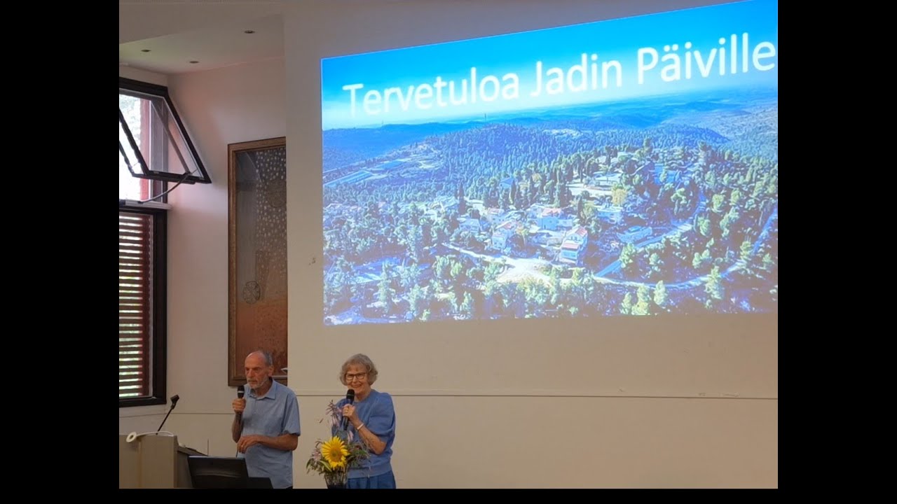 03.08.2024, Kesäpäivät, Jad Hashmonan kuulumisia, Itai ja Saila Meron