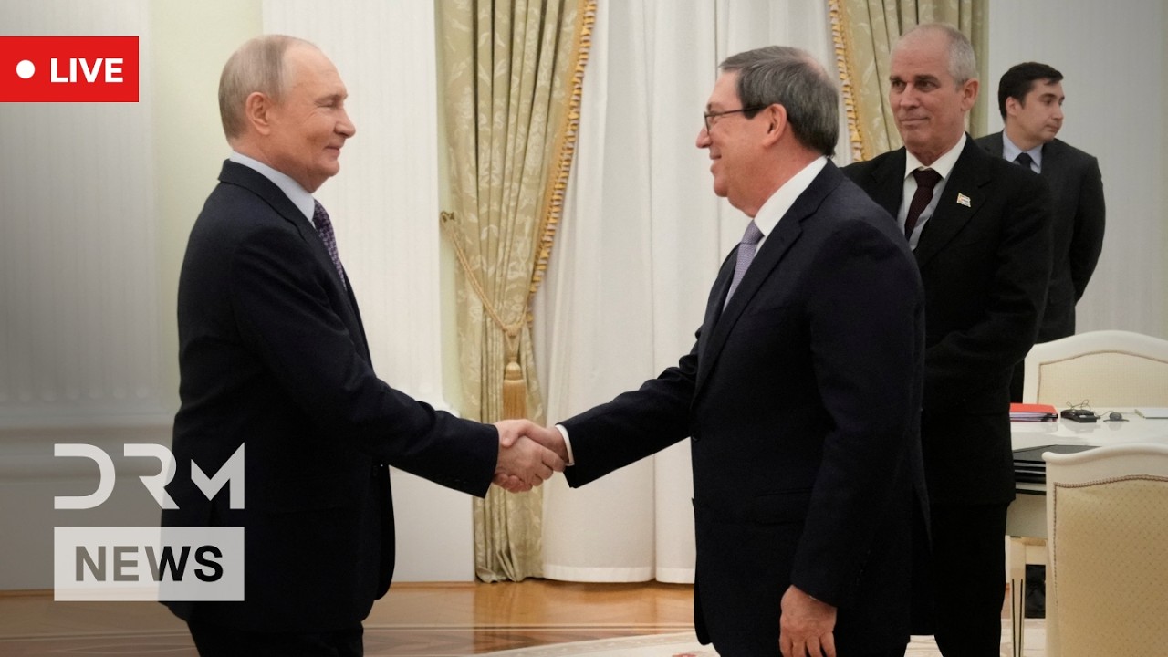 LIVE: Putin Hosts Cuban Foreign Minister Bruno Rodríguez Parrilla at the Kremlin | AC1N