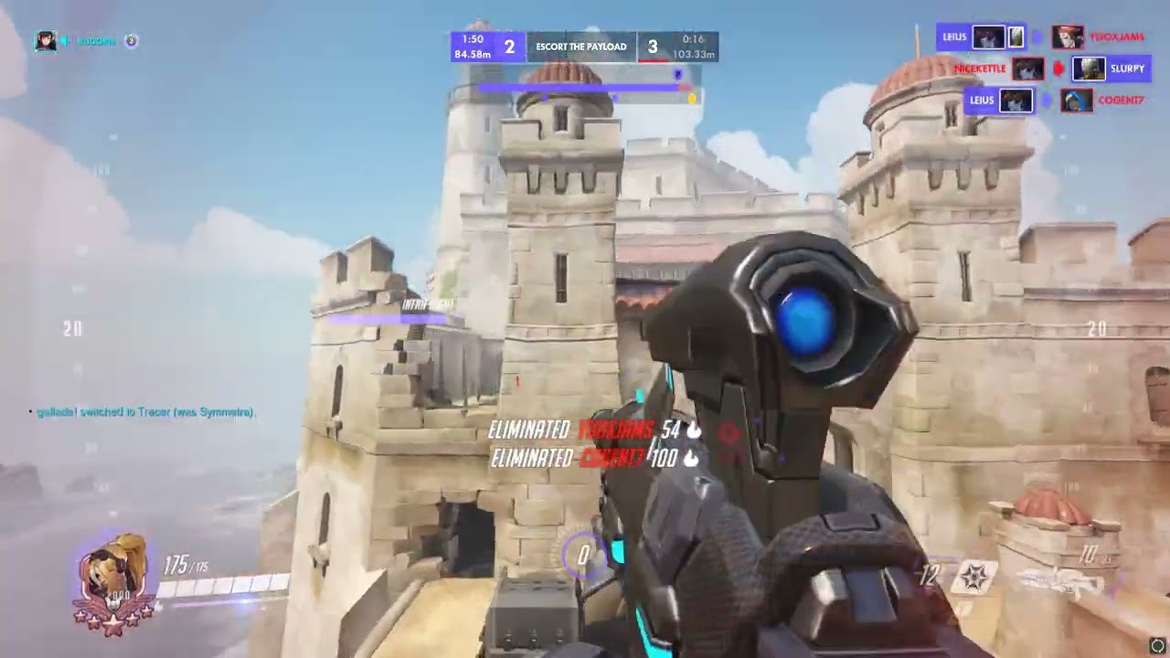 Mid awake mid widowmaker Montage