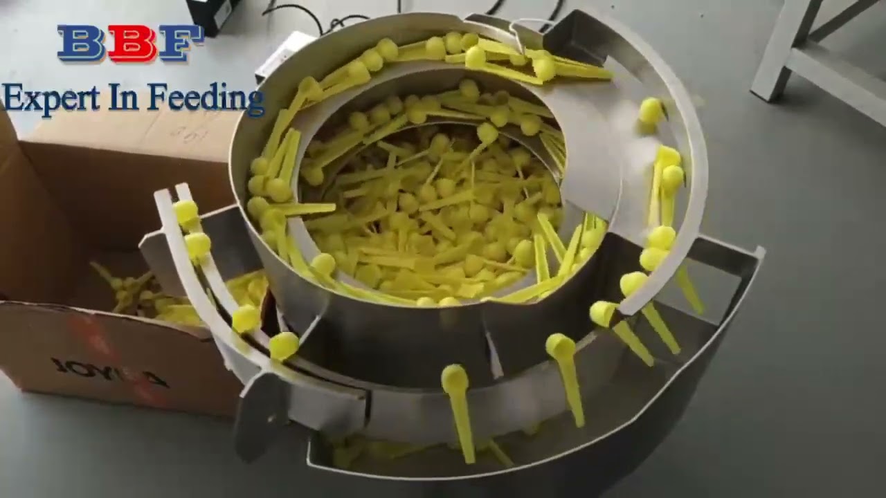Vibratory Bowl Feeder for Plastic Spoons--Best Bowl Feeder (China)