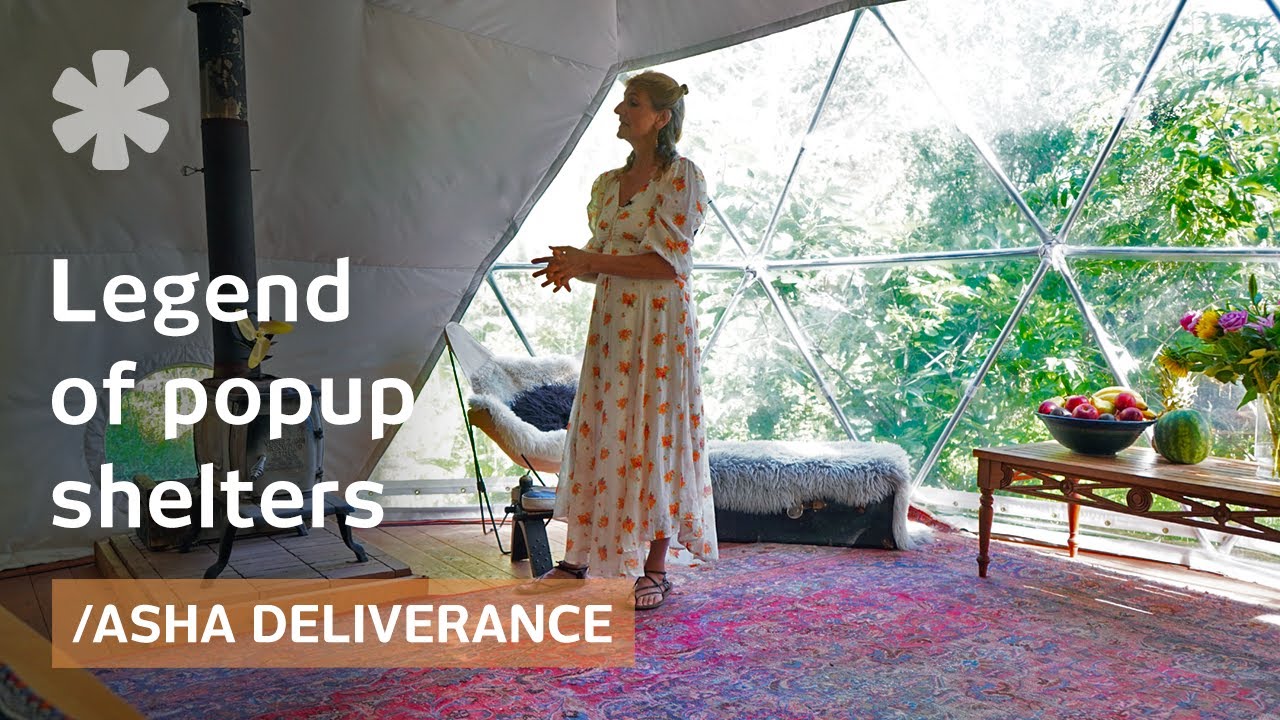 Sewed own popup dome-home for need, been selling them since