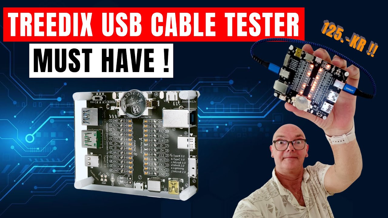 MUST HAVE ! - TreeDix USB Cable Tester 💪👍😎
