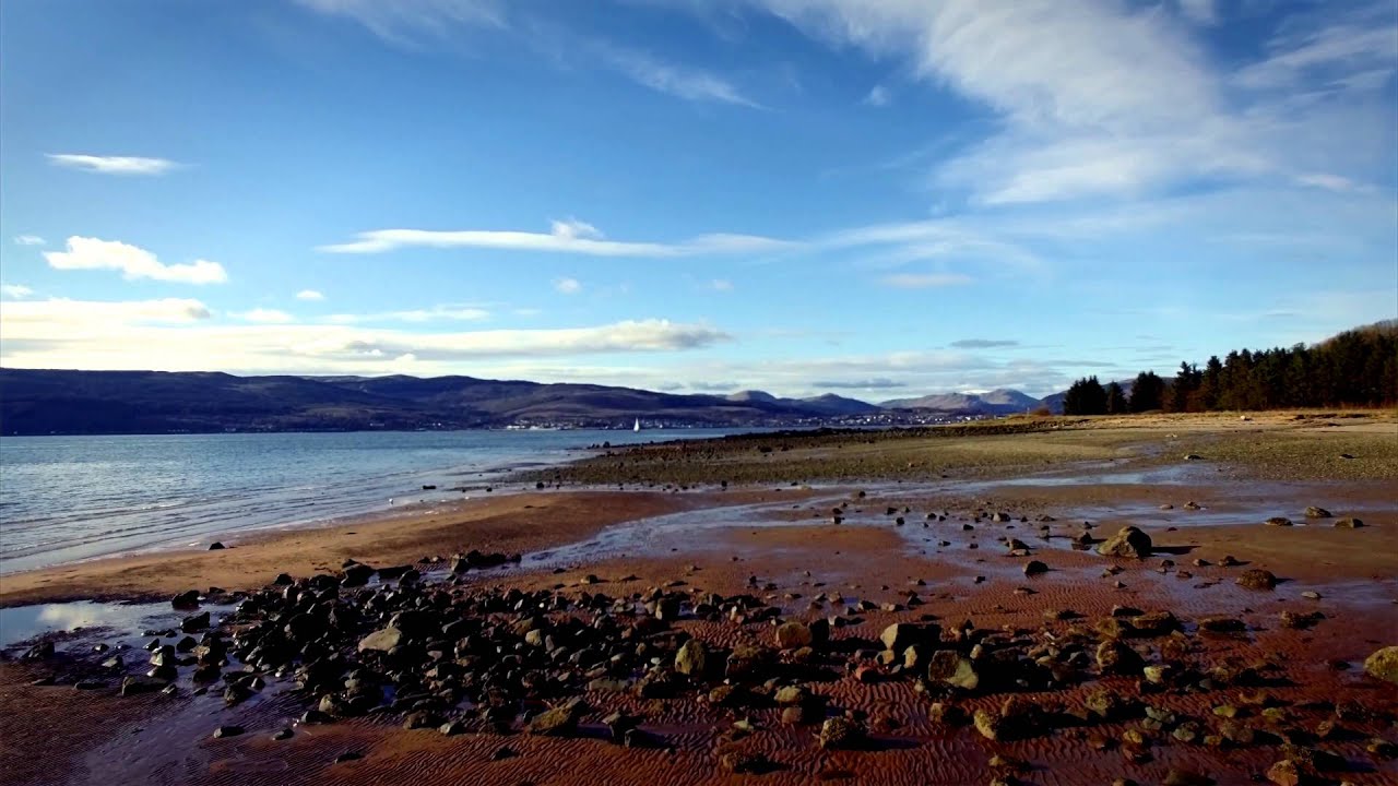 Lunderston Bay  - Aerial Cinematography by Gryffe Studios