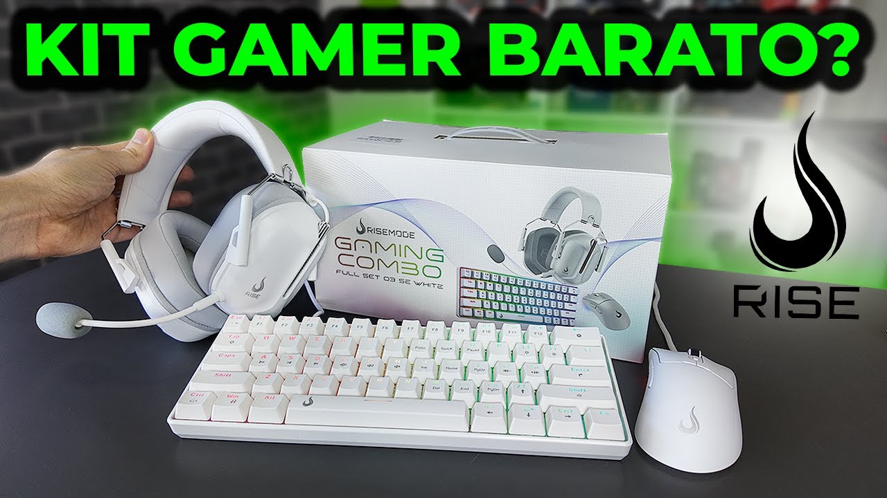 KIT GAMER BARATO COM TECLADO, HEADSET E MOUSE POR R$370, VALE?