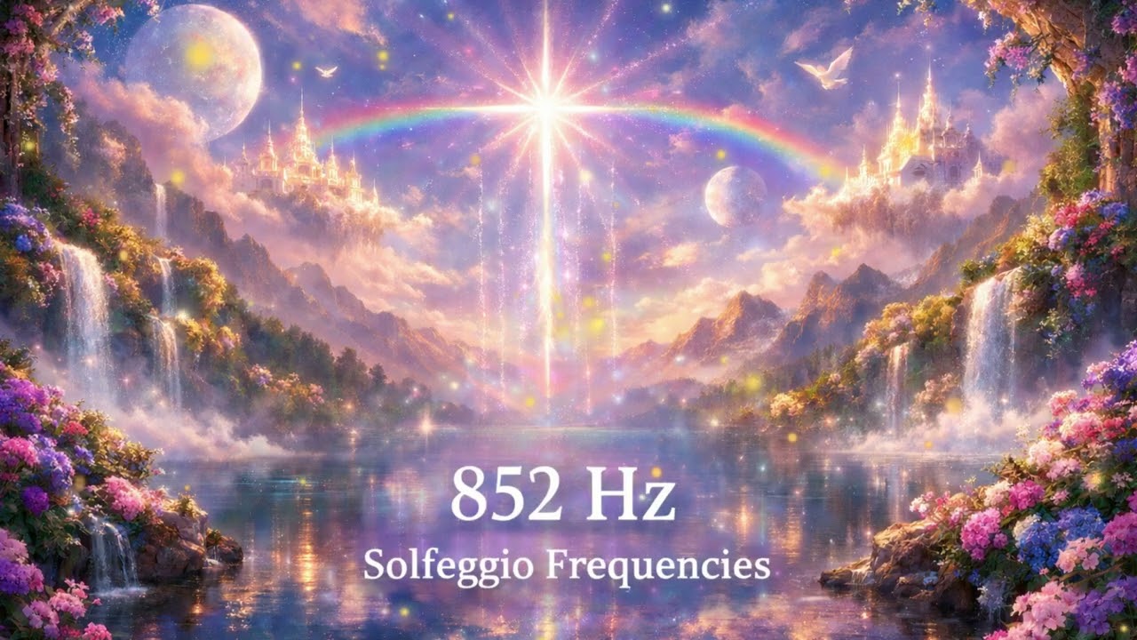 852Hz Healing Frequency for Intuition & Spiritual Awakening, Deep meditation