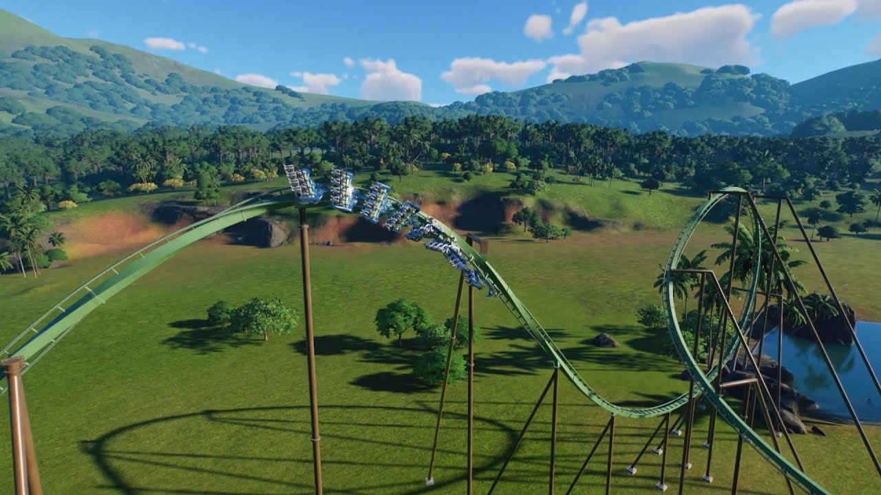 Flying Dinosaur Universal Studios Japan Offride Planet Coaster 2 (made by Manni85)