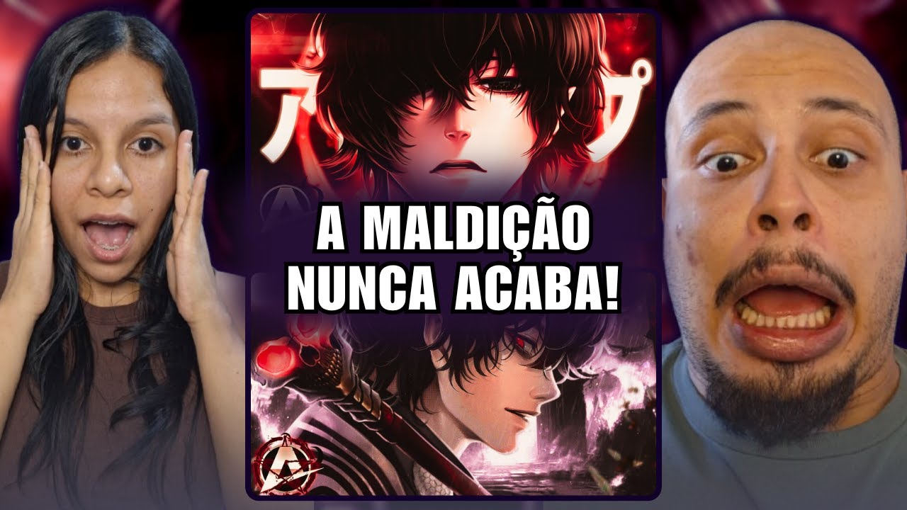 CASAL REACT 2 em 1: Beelzebub (Parte 1 e Parte 2) | Amaldiçoado a Viver | AniRap
