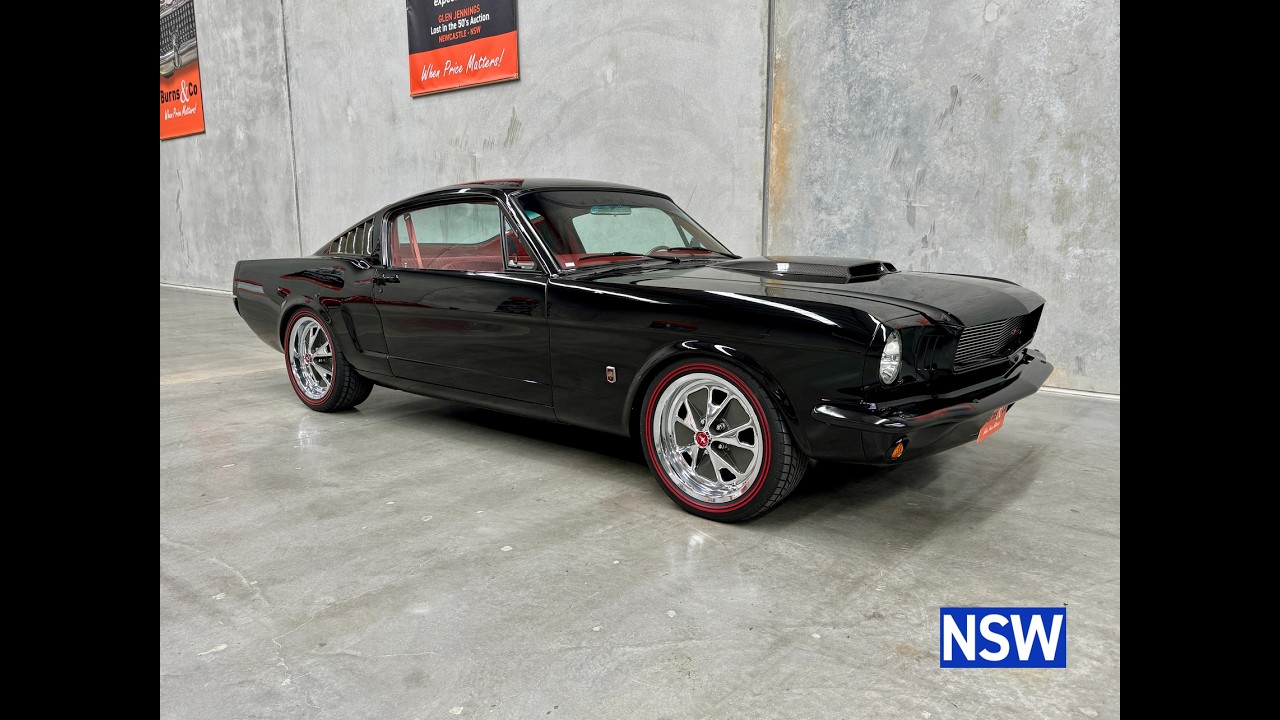 Ford Custom Mustang Fastback 1966 года с наддувом и двигателем 347