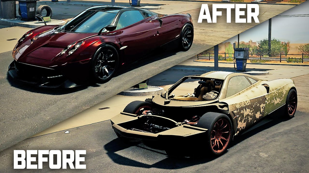 Pagani Huayra Restoration in Car Mechanic Sim 2021!
