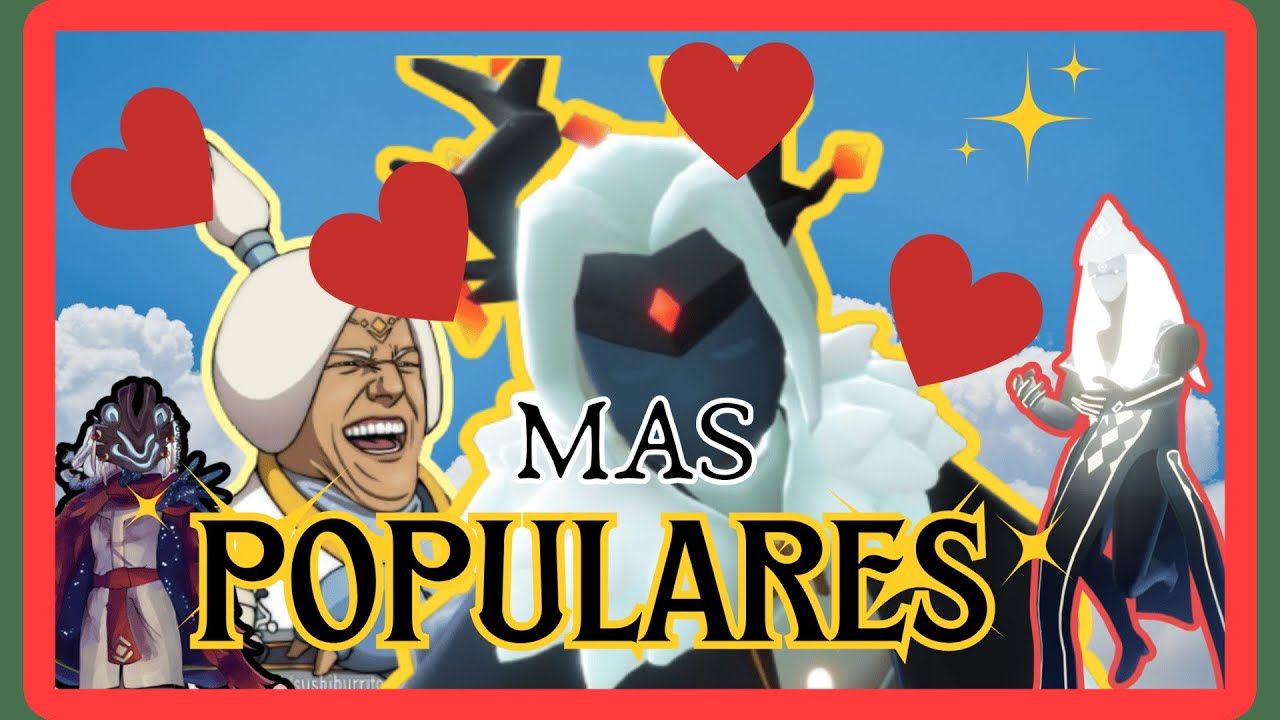 ✨ Espiritus mas populares de sky 📀 | Dominó Sky cotl