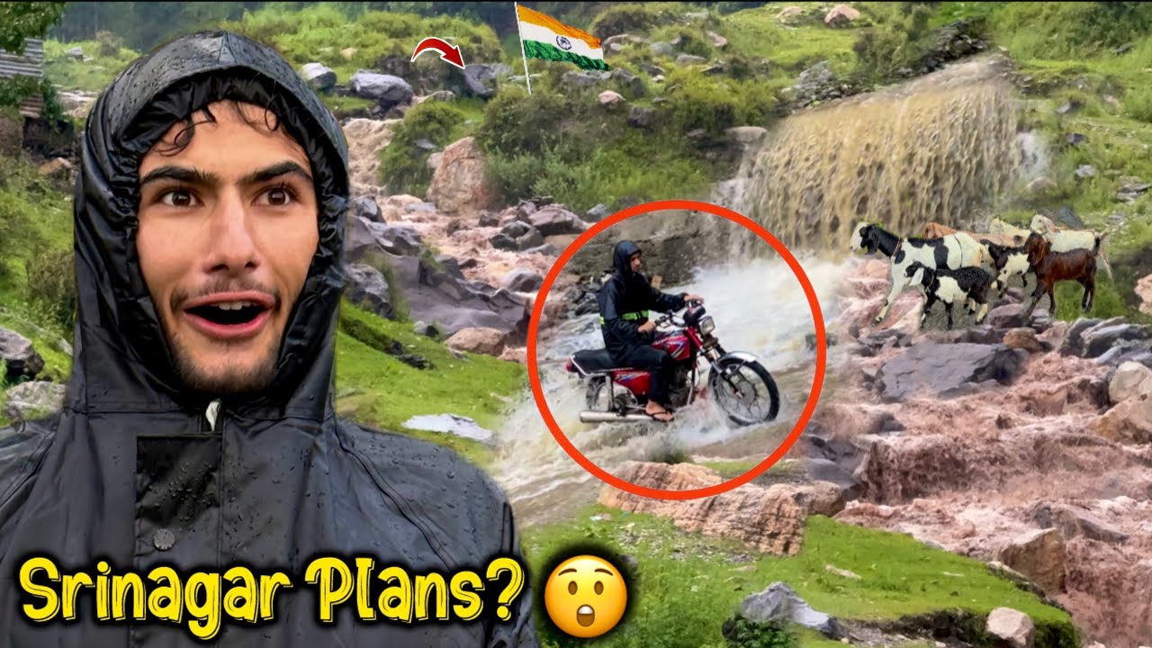 We Were Going to Srinagar? 😲 || Rain, Rainbow & The Secret of Leepa Valley