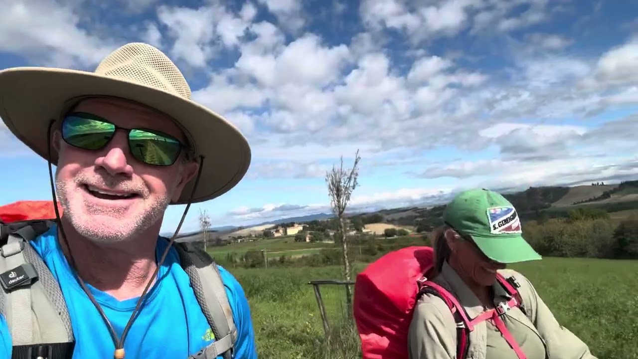 Day 8 Via Francigena Siena to Buonconvento 