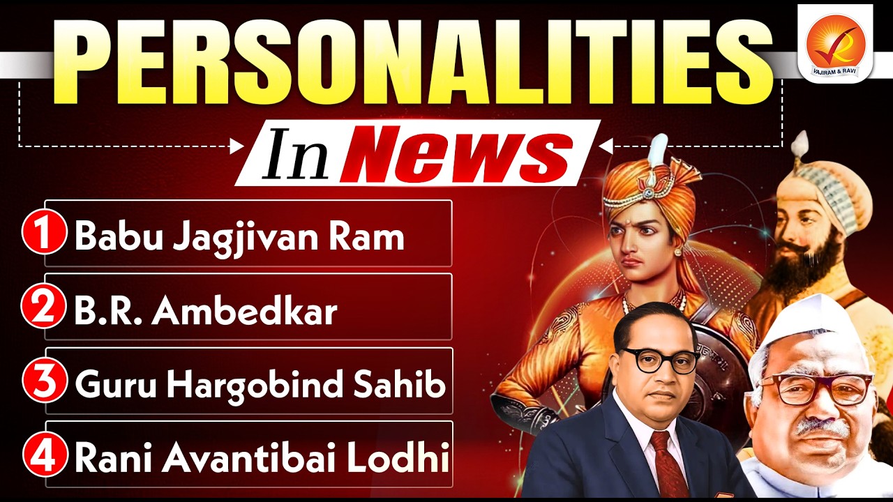 Famous Personalities in News 2025-26 | Monthly Current Affairs For UPSC | April 2026