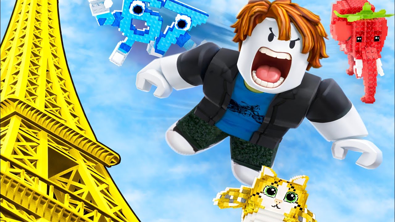 Only Red Colour Challenge In Roblox😱 Jump To Steal Brainrots 