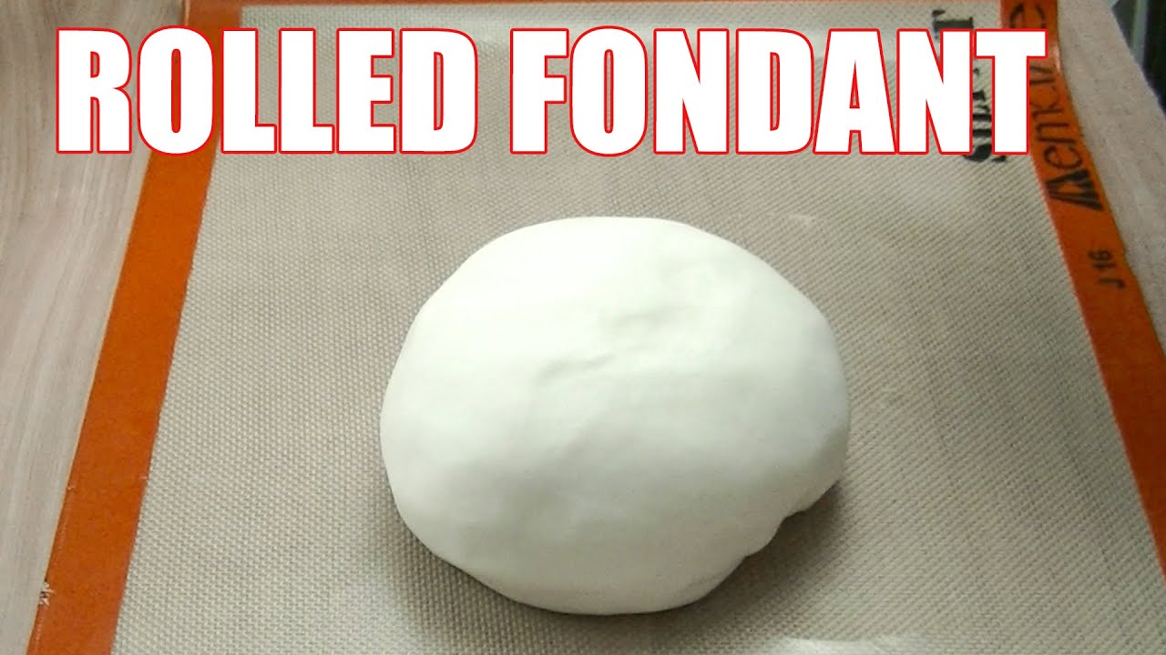 Best homemade Rolled Fondant from scratch