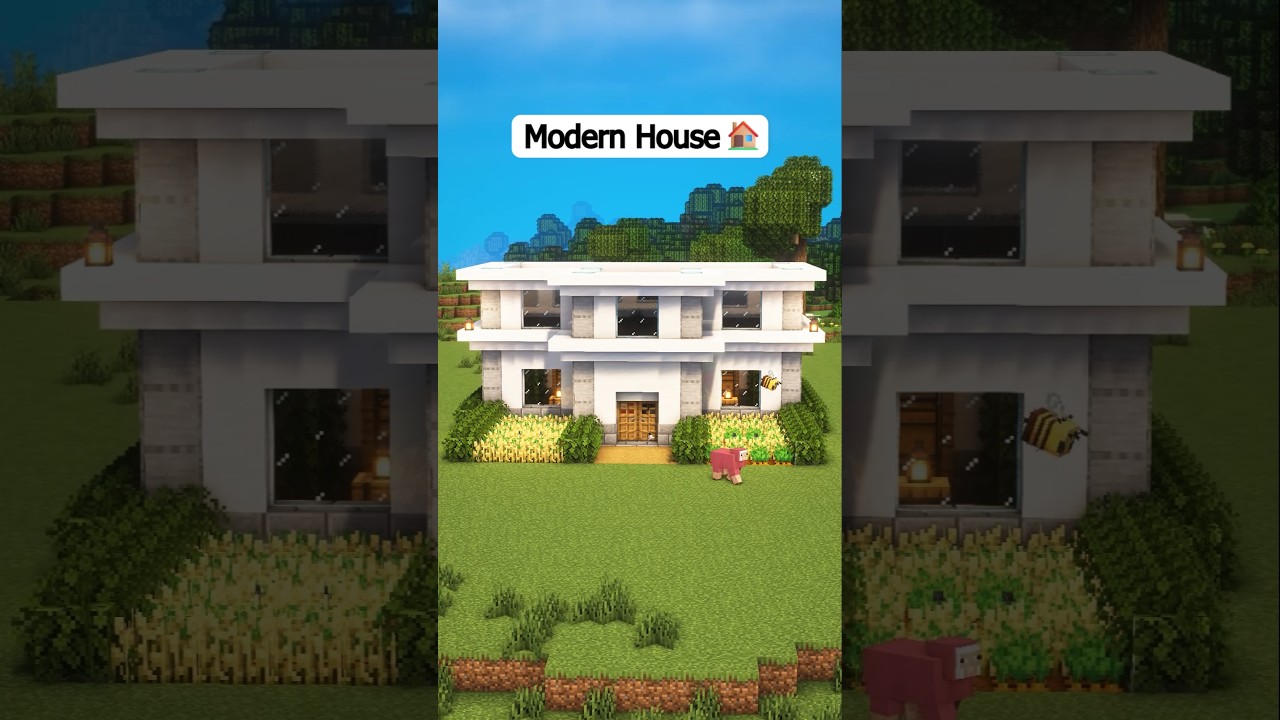 Minecraft Modern House 🏡 #minecraft