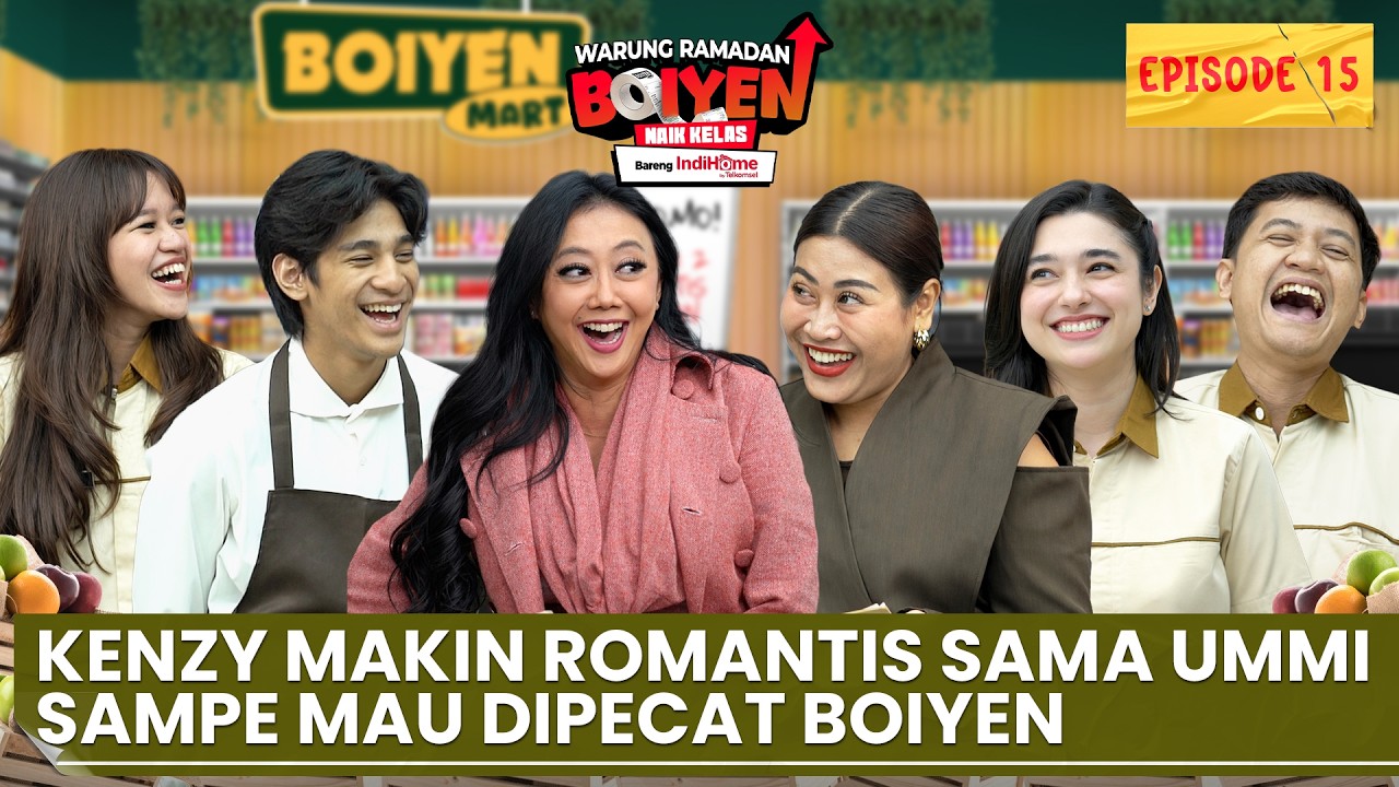UMMI & KENZY SEMAKIN MESRA.. EH BOIYEN MALAH KENA TIPU ASRI WELAS | WARUNG RAMADAN EPS 15