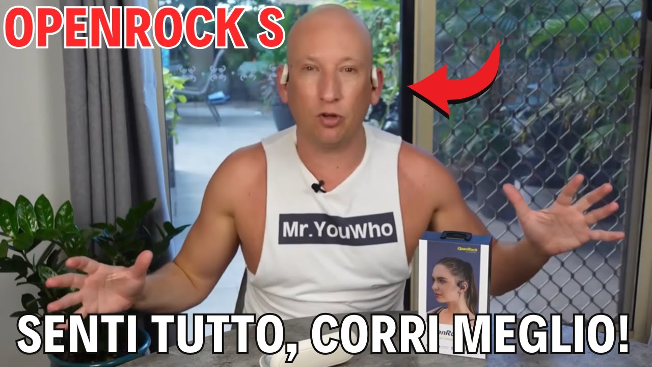 OpenRock S – Recensione Completa 2025 | Cuffie Open Ear Sport & Batteria