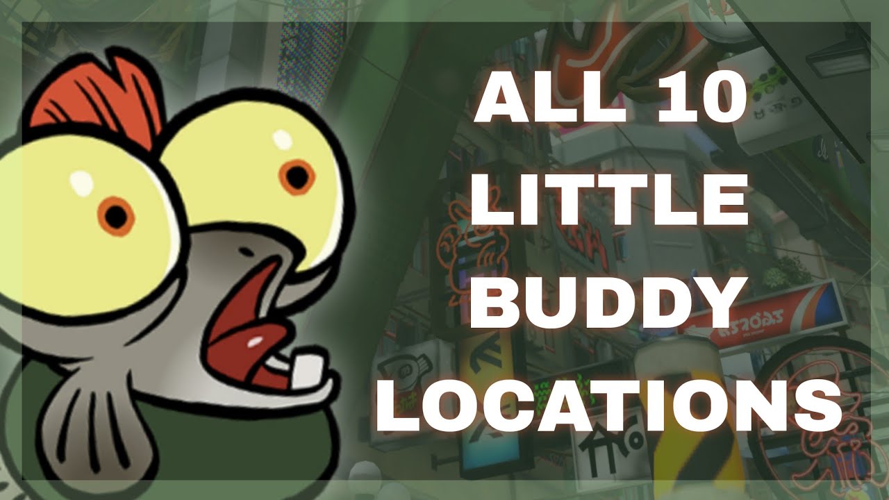 ALL 10 Little Buddy Spots in Splatsville