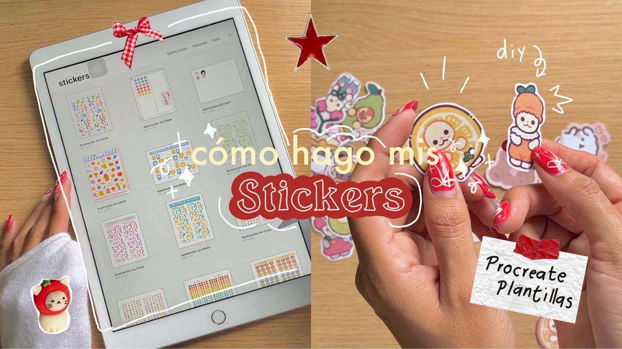 &iquest;C&oacute;mo hago mis stickers? / tips y materiales