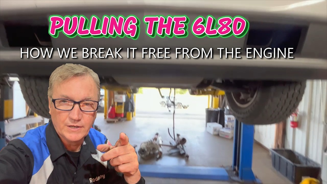 6l80 Transmission Step-by-Step Removal or Removing From a 2016 - 2019 Chevrolet Silverado DIY