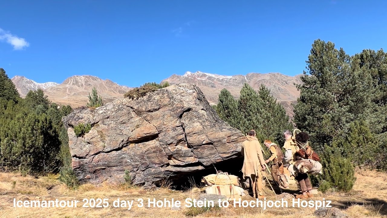 Icemantour 2025 day 3 Hohle Stein to Hochjoch Hospiz
