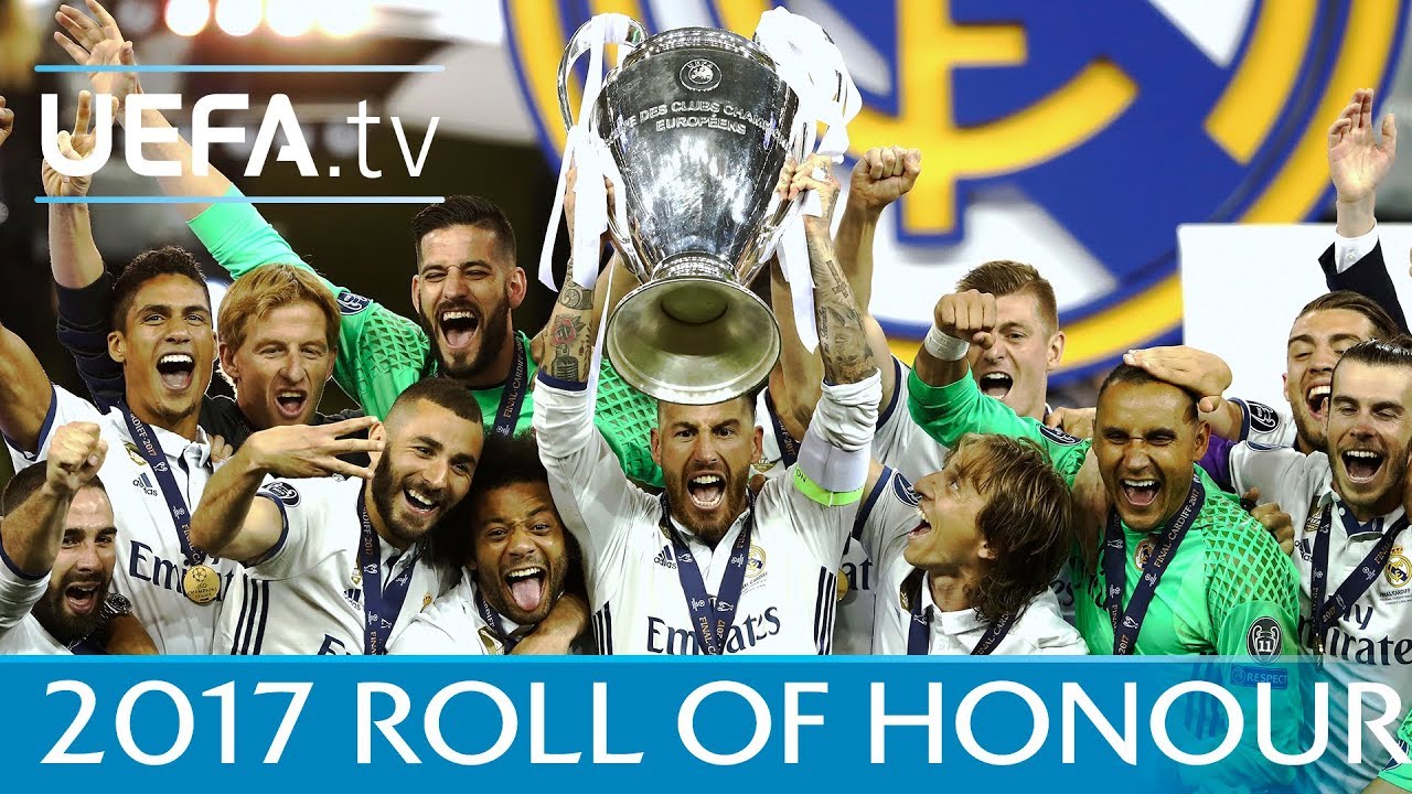 2017 roll of honour
